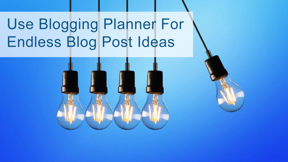 Blogging Planner