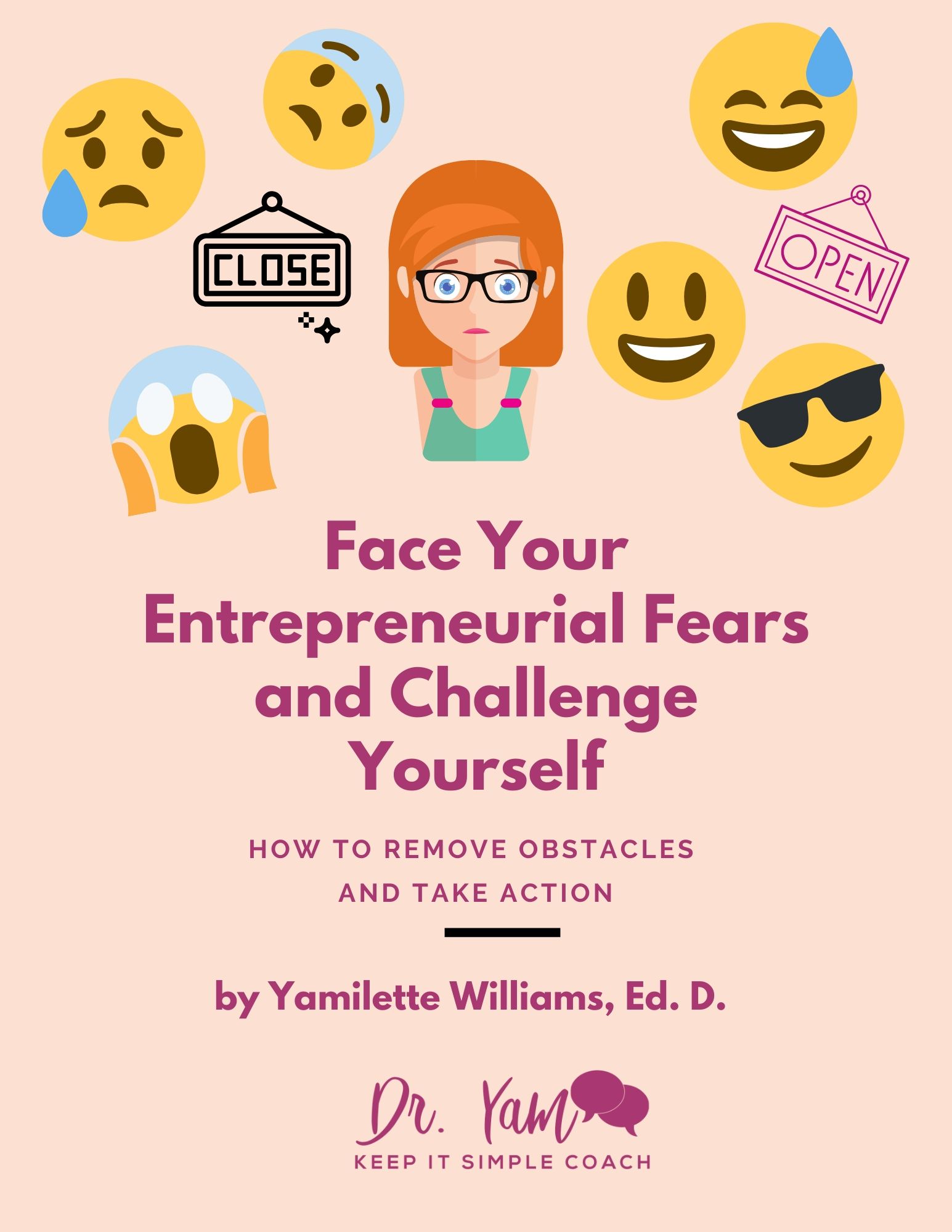 Face Your Entrepreneurial Fear Cover Illustrated