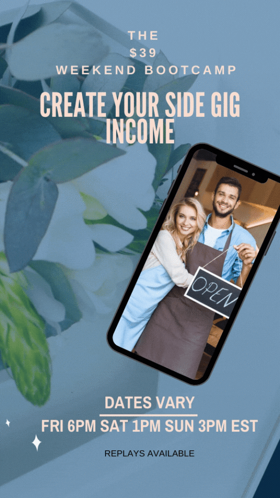 Creating Your Side Gig Income