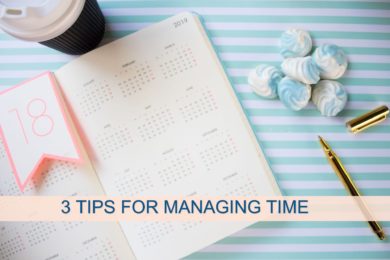 3 Tips for managing time feature