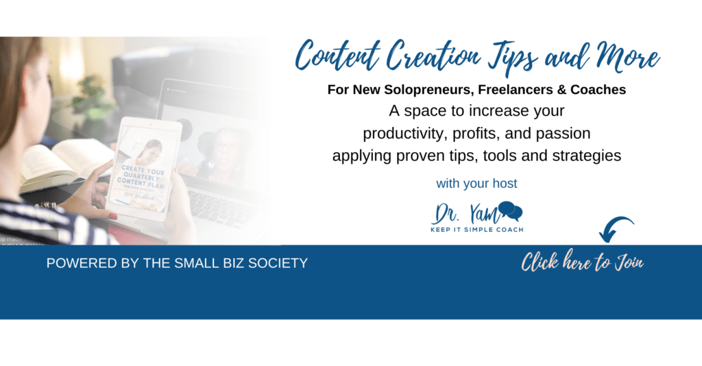 Content Creation Tips and More Facebook Group Invitation