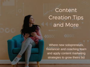 Content Marketing Tip blush black